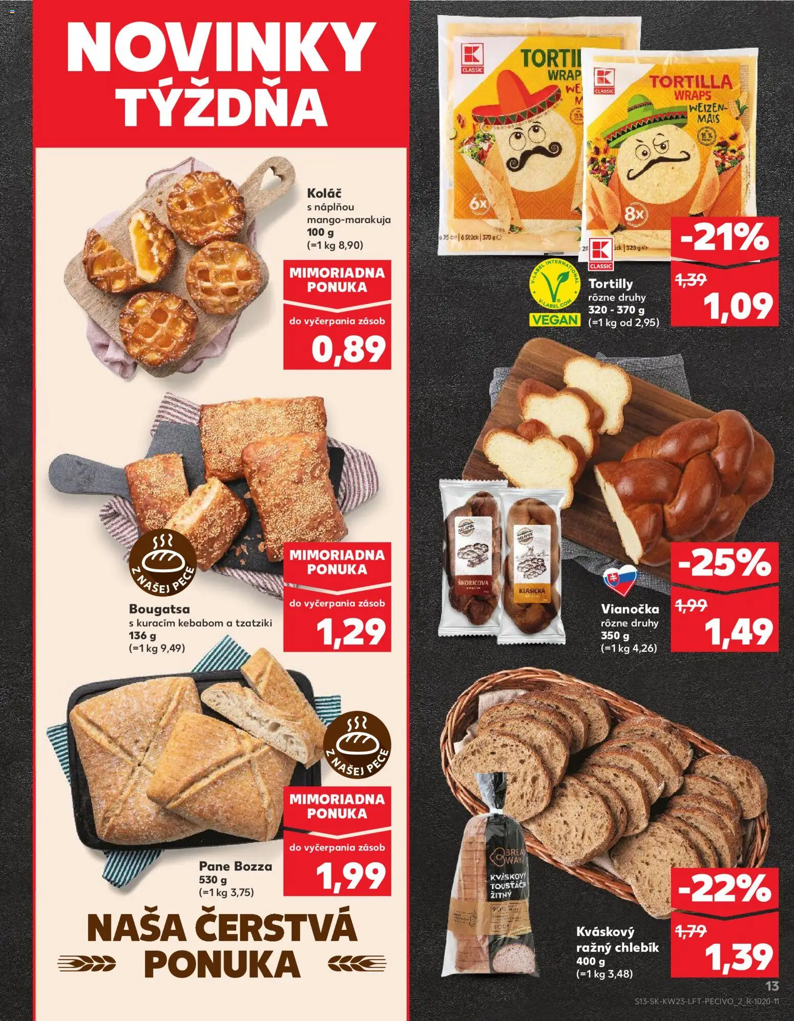 Nové Kaufland akcie – leták je platný od 04.06.2026 | Strana: 13