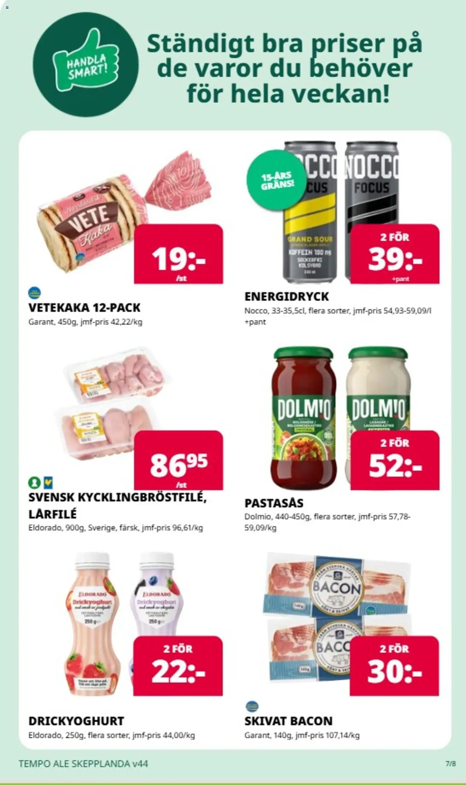 Tempo reklamblad aktuell från 26/10/2026 | Sida: 7