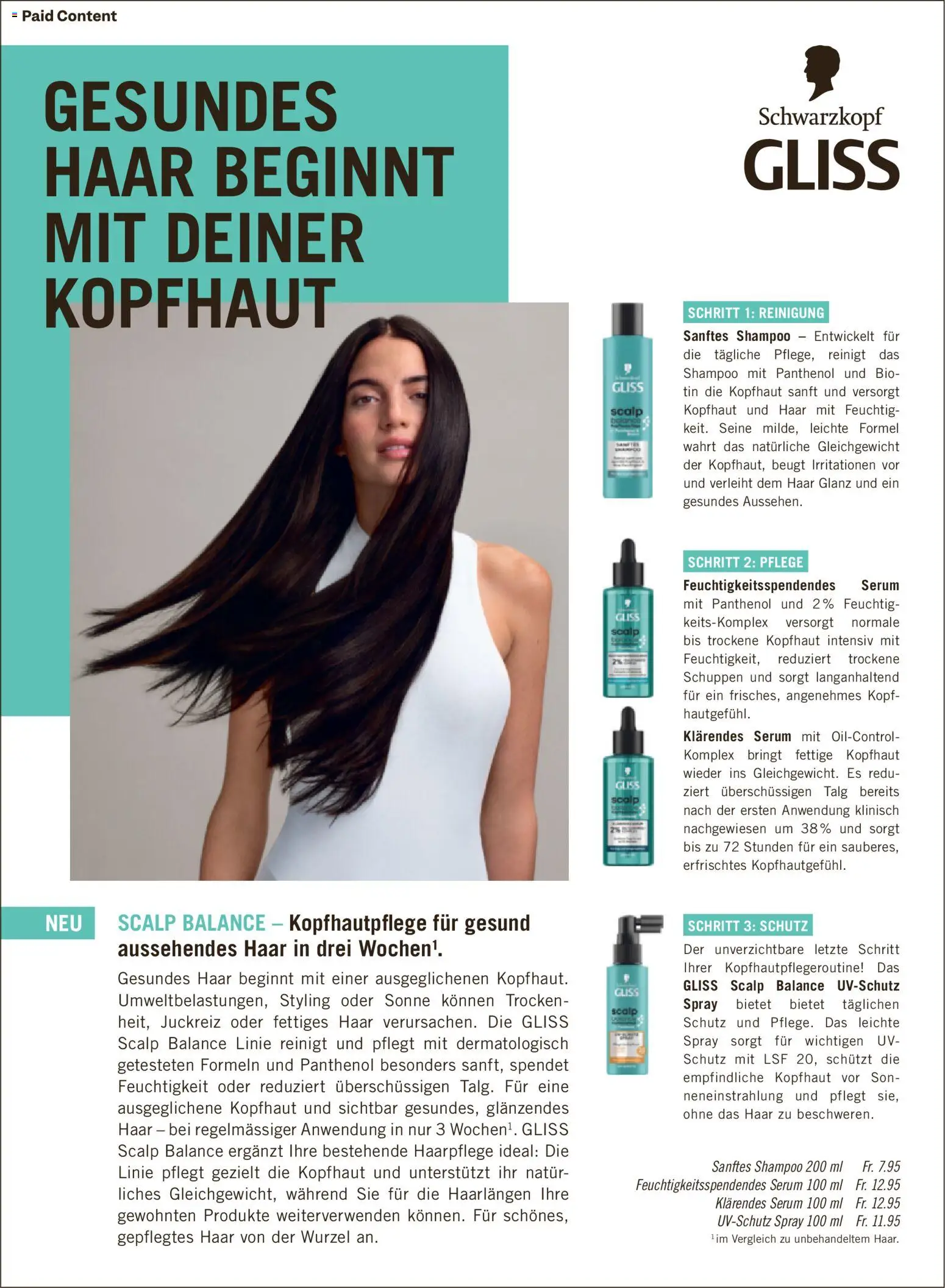 Migros aktionen Magazin – gültig ab 22.07.2026 | Seite: 28 | Produkte: Serum, Shampoo