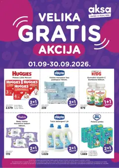 Aksa katalog - pregled Aksa kataloga - važi od 01.09.2026