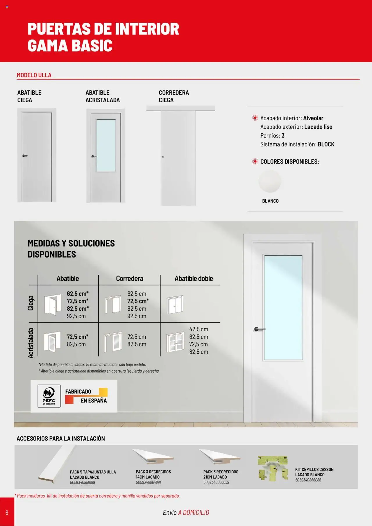 Brico Depôt Puertas y ventanas │ válido desde el 23/07/2025 | Página: 8 | Productos: Puertas