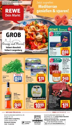 Rewe Prospekt Velbert / Langenberg ab 31.08.2026 gültig
