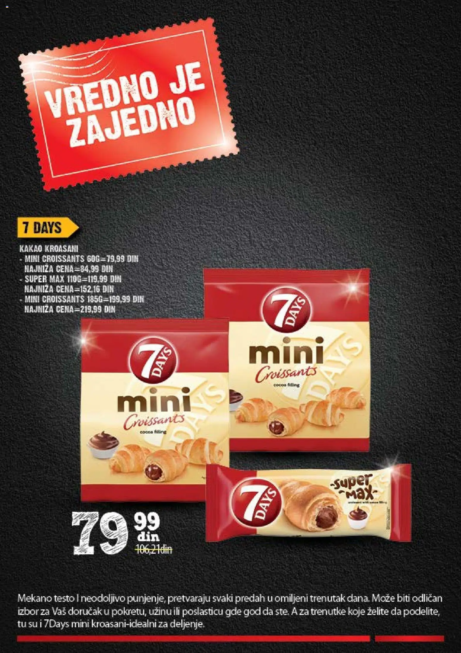 Mercator katalog - važi od 31.08.2026 | Strana: 19 | Proizvode: Kakao, Testo, 7days