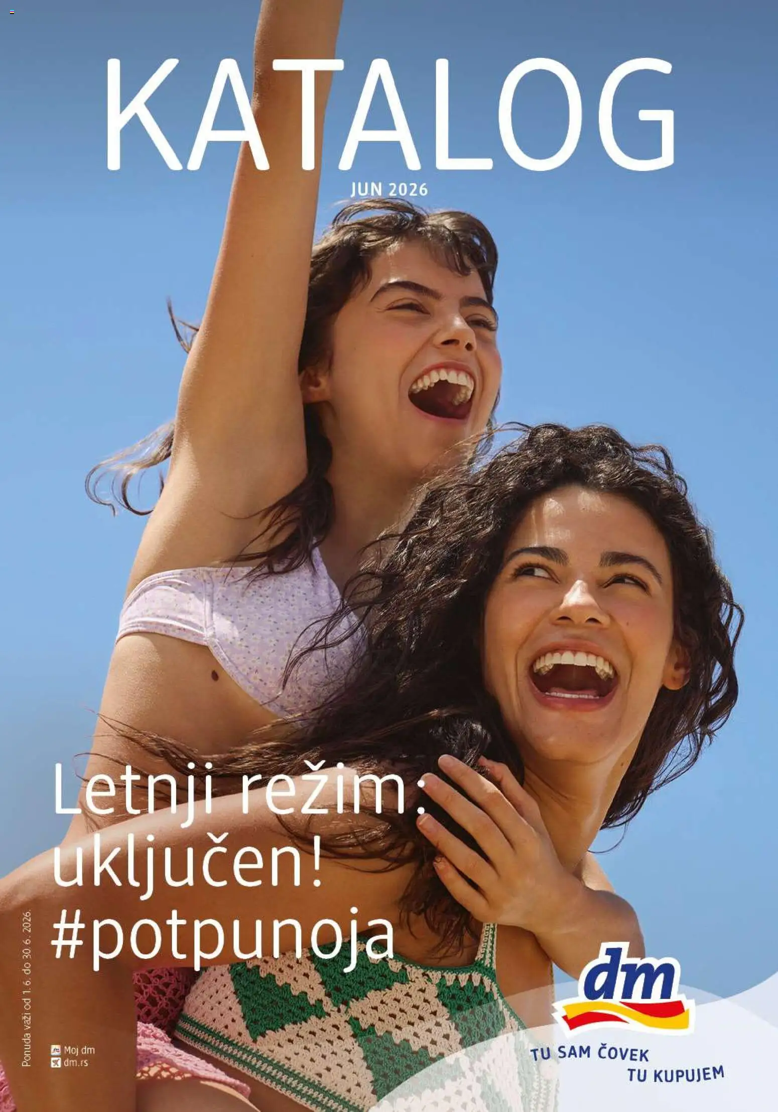 DM Drogerie katalog - važi od 01.06.2026 | Strana: 1