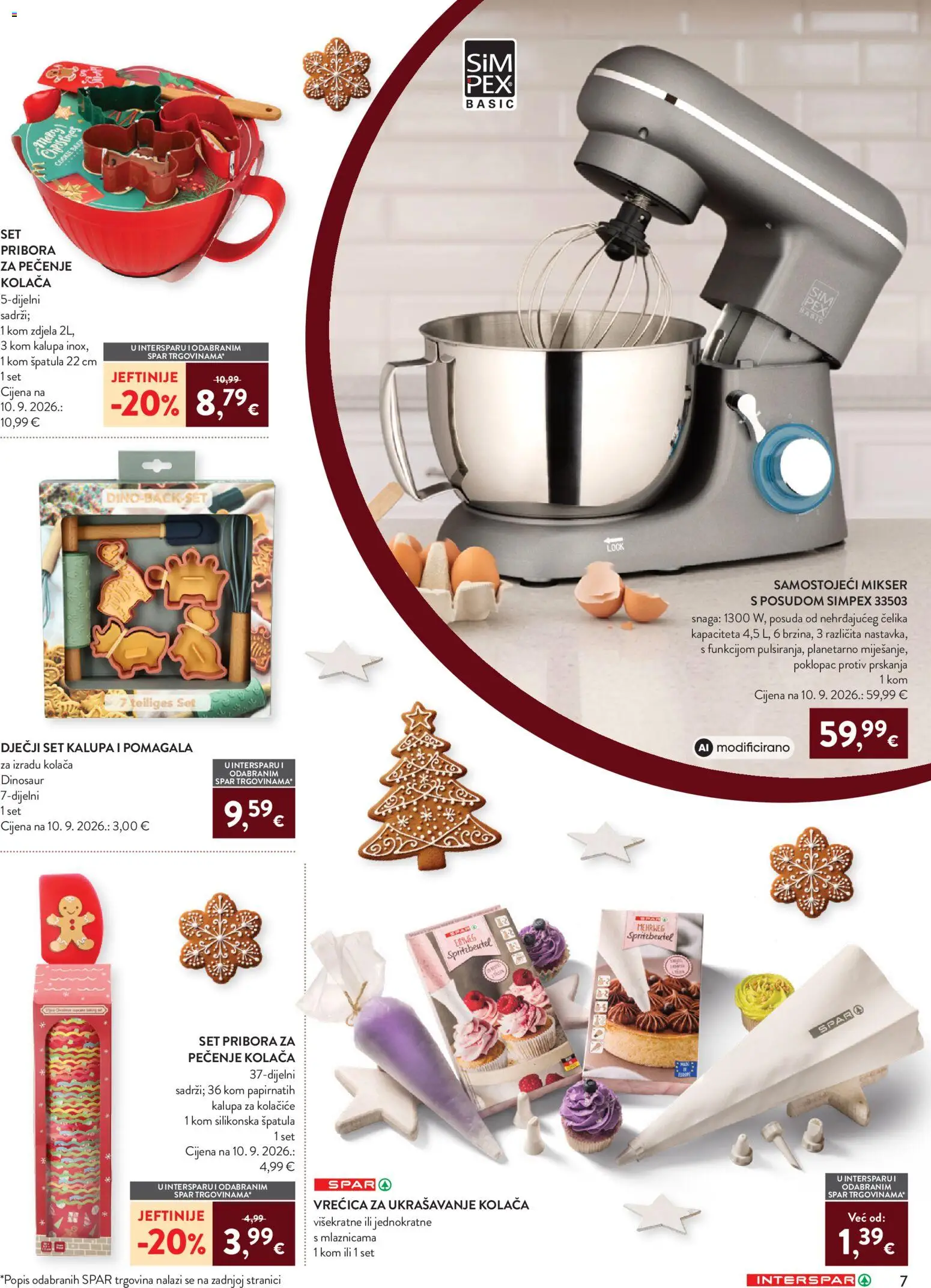 Interspar katalog | vrijedi od 07.10.2026 | Stranica: 9 | Proizvodi: Mikser, Zdjela
