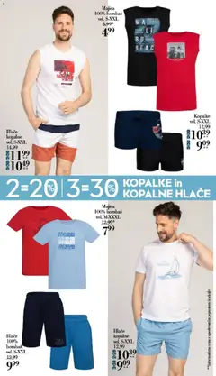 Mana katalog akcije – veljaven od 15.06.2026 | Stran: 4 | Izdelki: Majica, Hlace, Kopalke
