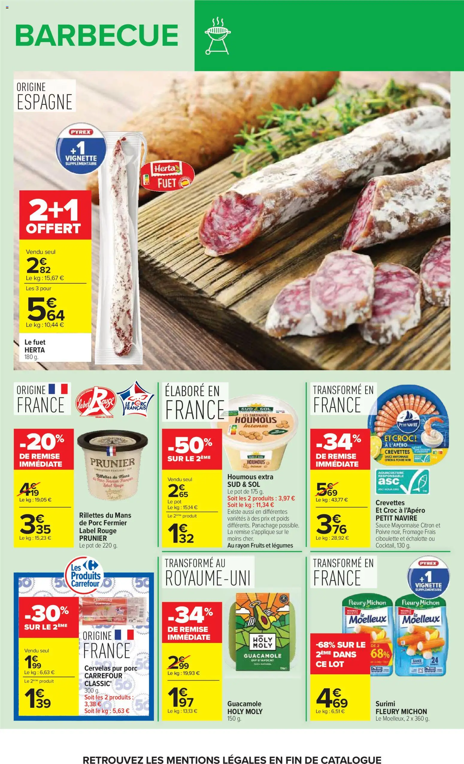 {H1} | Page: 27 | Produits: Citron, Crevettes, Mayonnaise, Porc