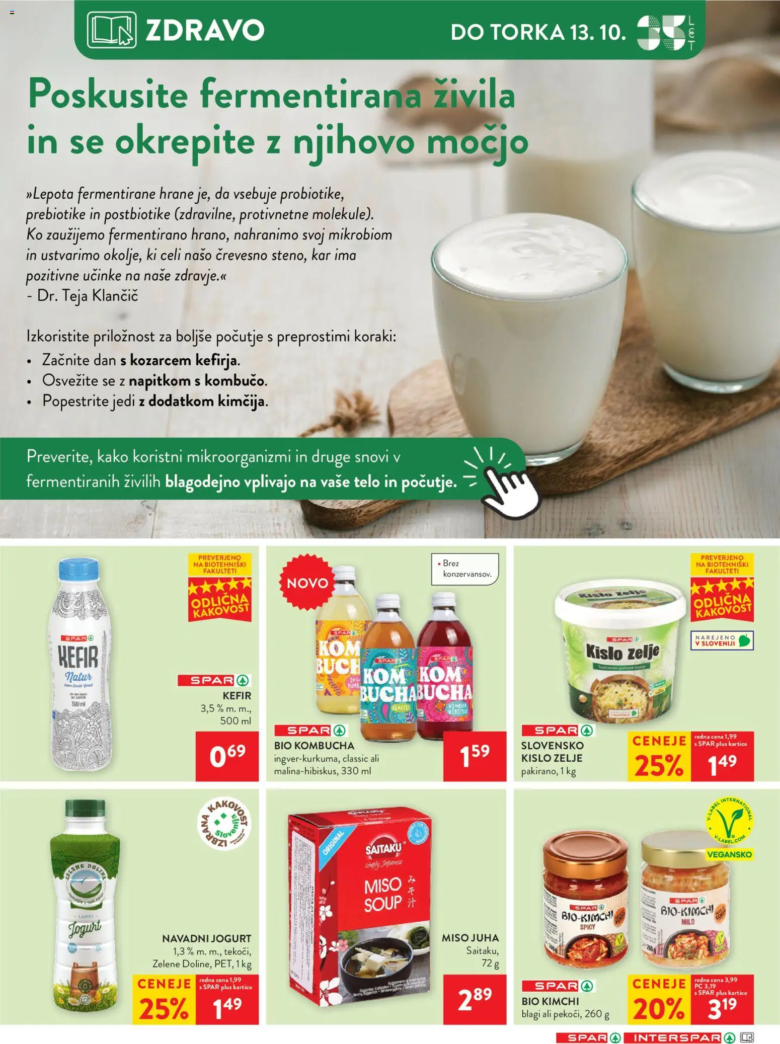 Novi Spar katalog ponudbe – veljaven od 07.10.2026 | Stran: 13