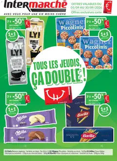 Intermarché Les offres de septembre avec la carte Intermarché - Voorbeeld van een folder van Intermarché, geldig van 01/09/2026