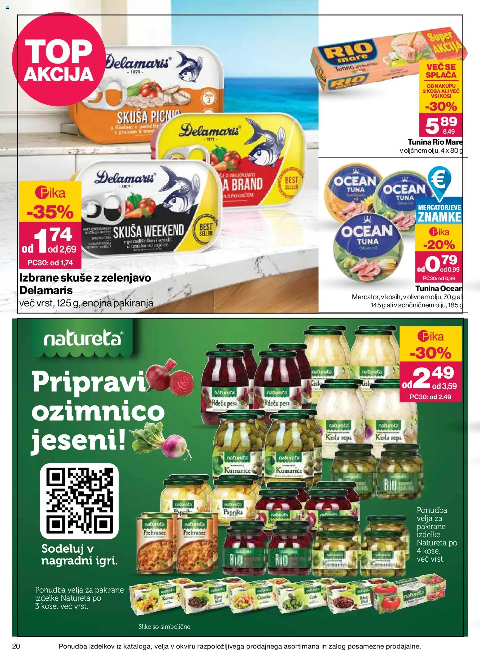 Novi Mercator katalog ponudbe – veljaven od 24.09.2026 | Stran: 20