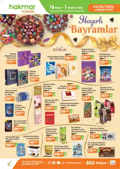 16.05.2026 tarihinden itibaren geçerli olan Hakmar Express kataloğu önizlemesi