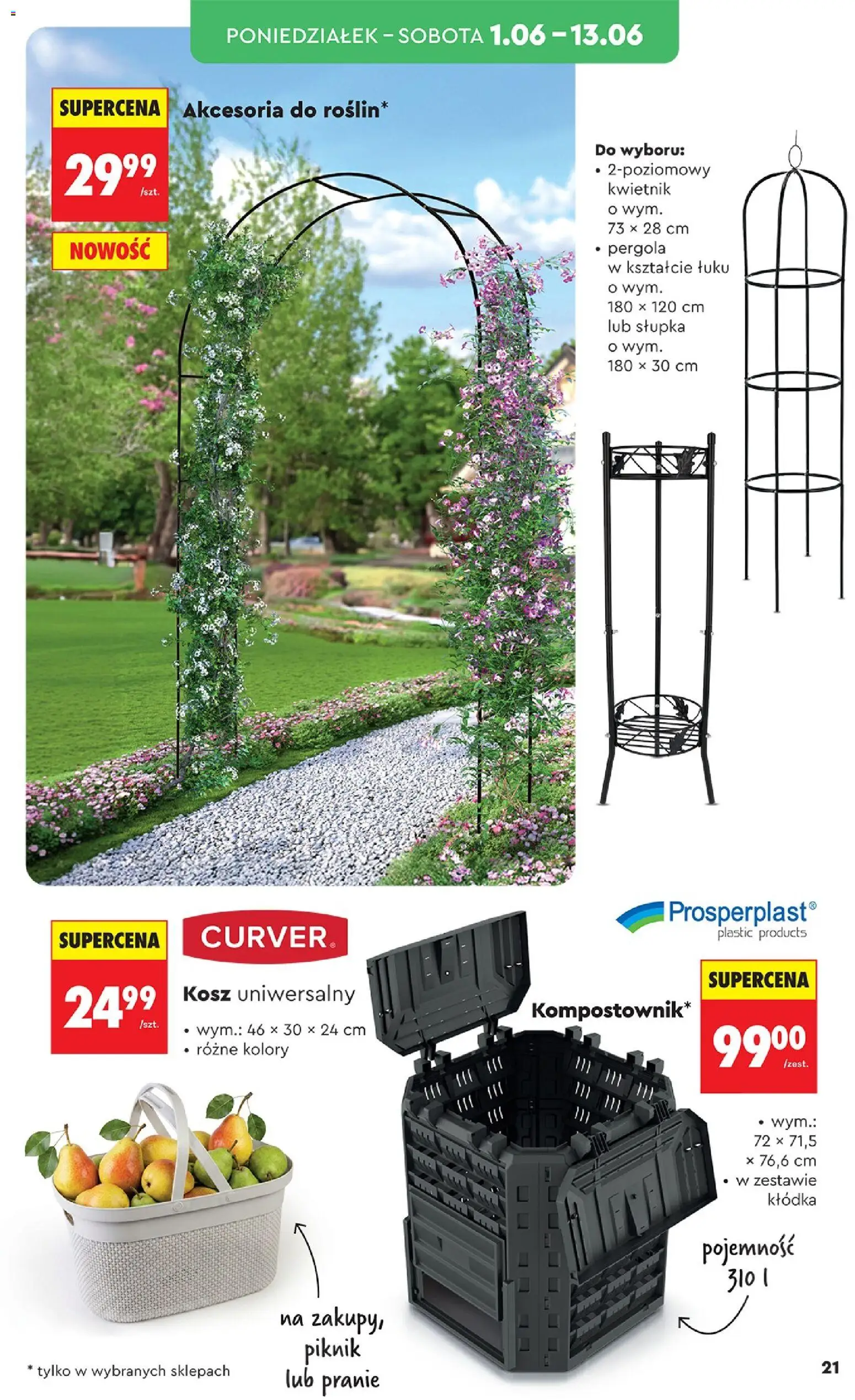 Biedronka gazetka - Hity i inspiracje od 30.05.2026 | Strona: 21 | Produkty: Kosz