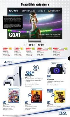 Interdiscount aktionen Offerti ab 07.09.2026 gültig | Seite: 7 | Produkte: TV, Player, Playstation, Sony