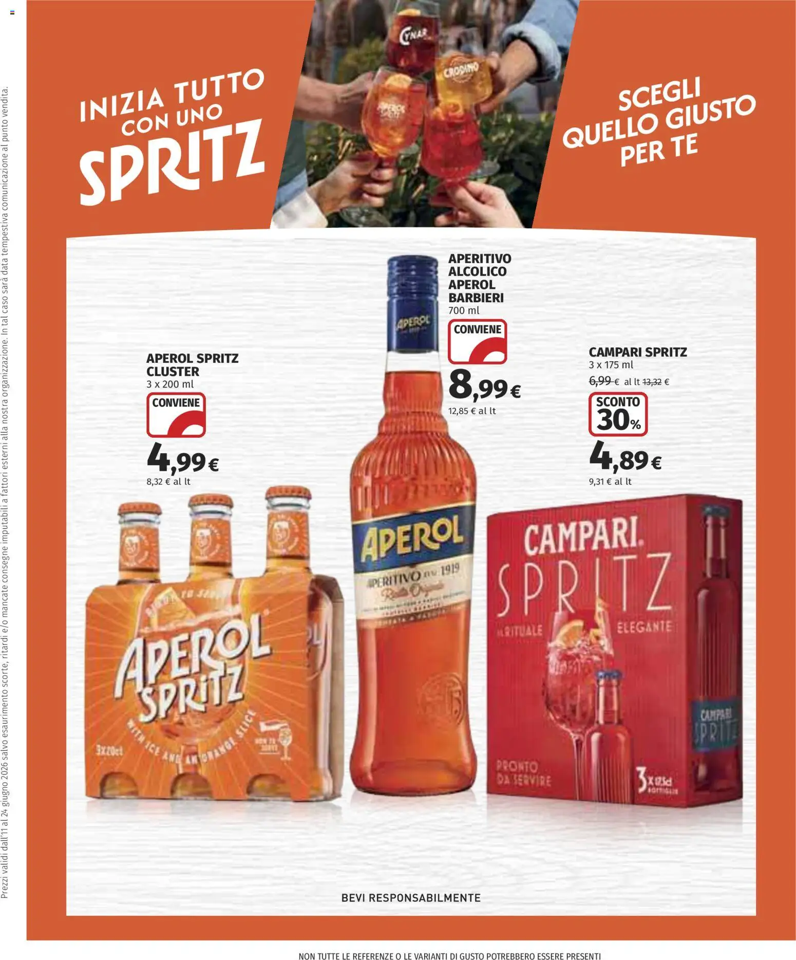 Volantino COOP del 11.06.2026 | Pagina: 35 | Prodotti: Tè, Data, Aperol, Aperitivo