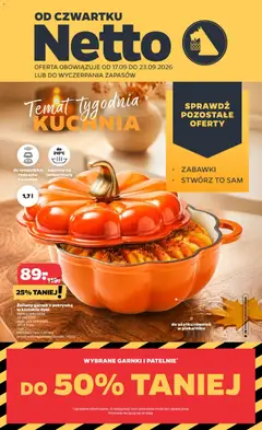 Pogląd oferty "Netto gazetka od czwartku NonFood" - ważna od 17.09.2026