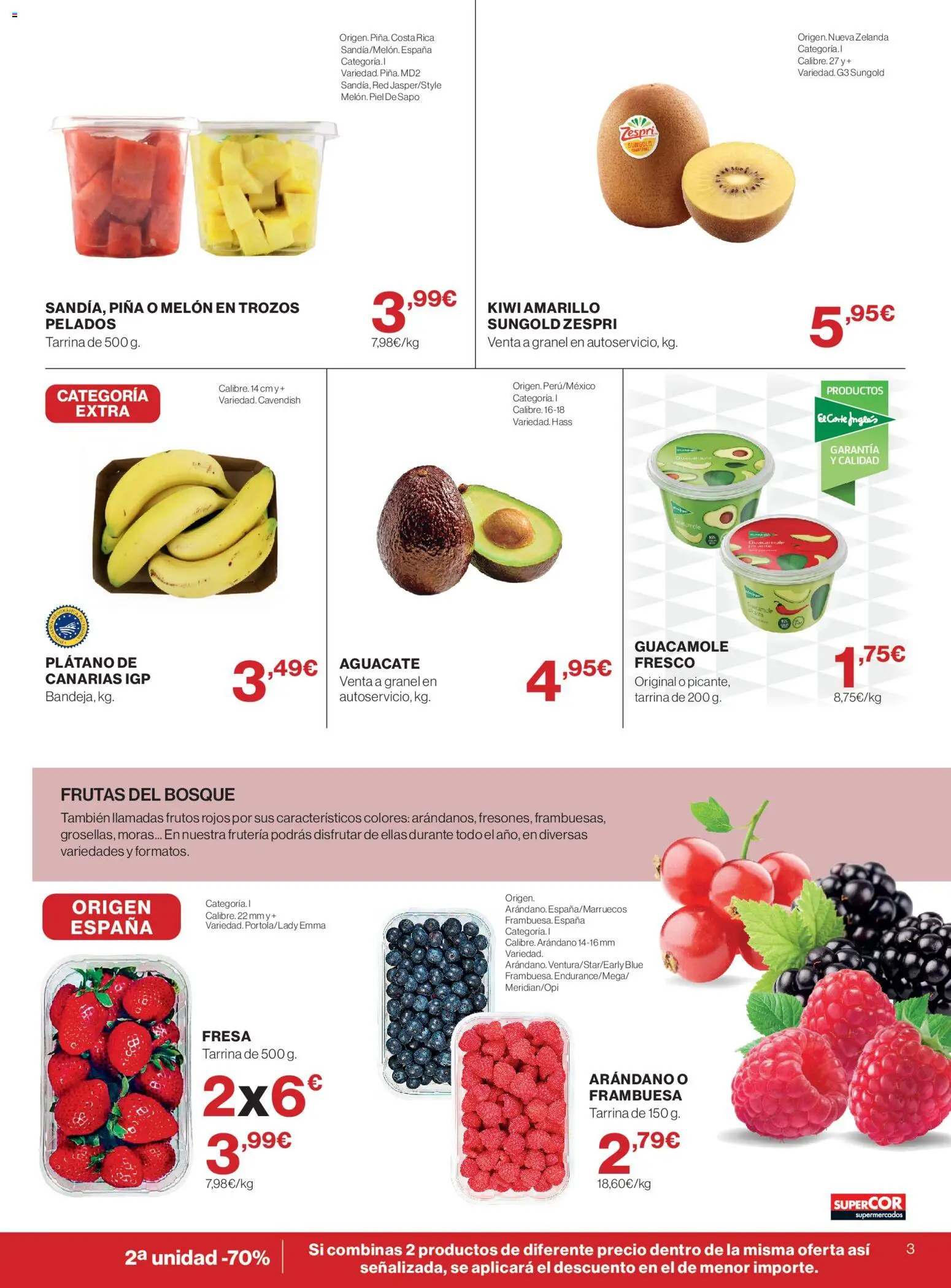 Supercor folleto │ válido desde el 16/07/2026 | Página: 3 | Productos: Φορτιστής, Piña, Guacamole, Kiwi