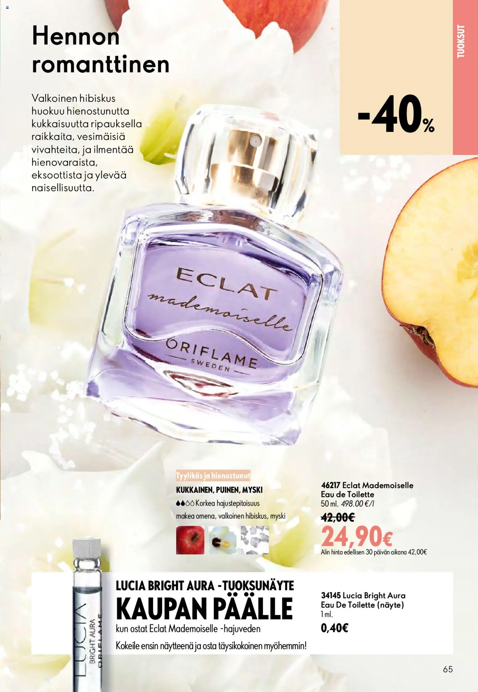 Oriflame - Esite 10 – voimassa 15/07/2026 alkaen | Sivu: 65
