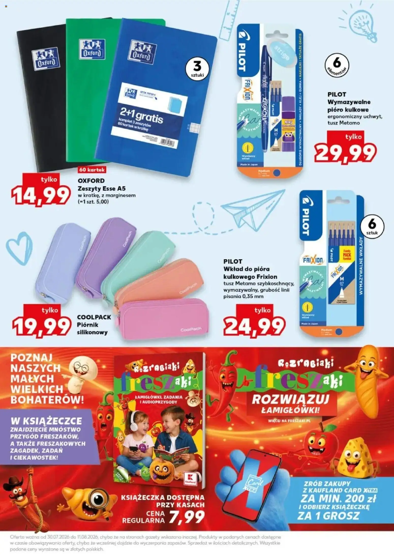 Kaufland gazetka - Wszystko do szkoły od 30.07.2026 - od jutra PDF | Strona: 36 | Produkty: Notebook, Gazety, Naklejki, Zeszyty