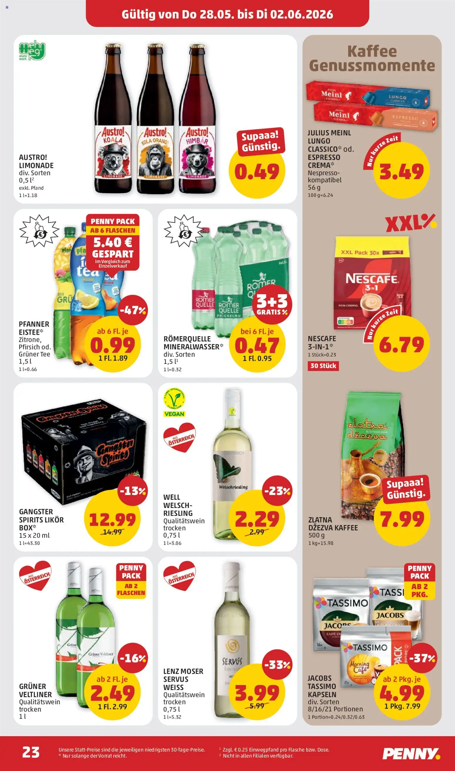 Penny Markt Flugblatt gültig ab 28.05.2026 | Seite: 23