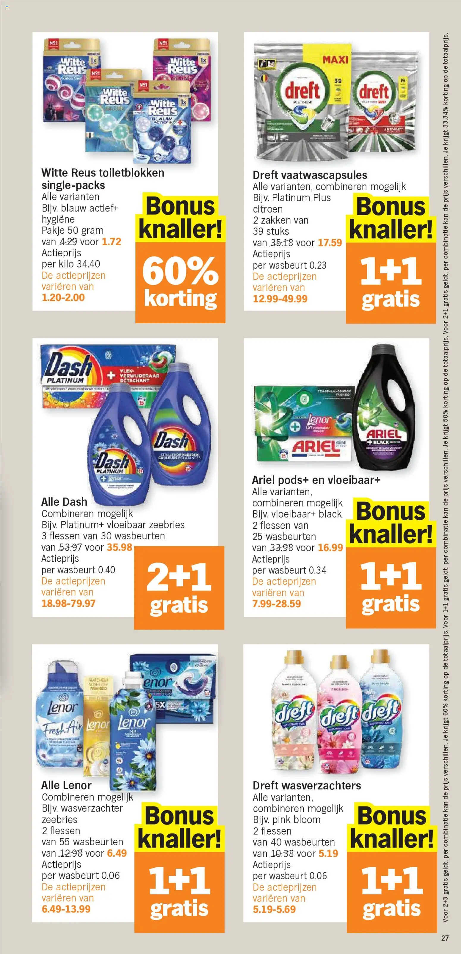 {H1} | Pagina: 27 | Producten: Citroen, Wasverzachter, Kan