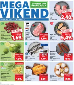 Pileći file od prsa, Pileći file od prsa 1 kg - Pregled kataloga iz trgovine Kaufland, vrijedi od 08.07.2026 | Stranica: 30
