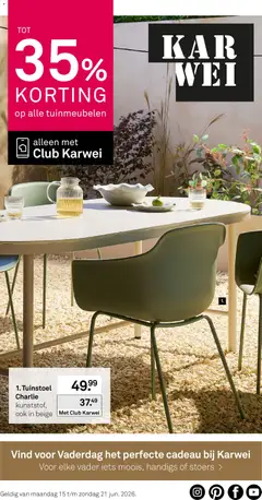 KARWEI folder - Voorbeeld van een folder van KARWEI, geldig van 15.06.2026