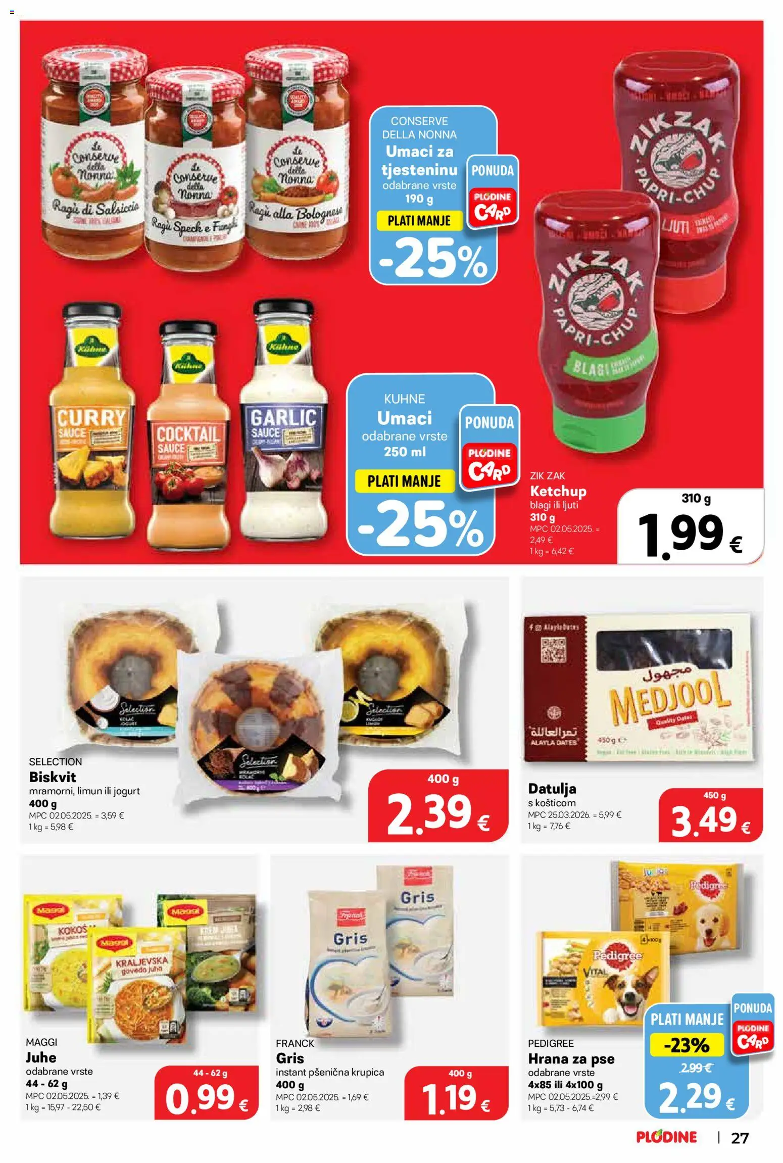 Plodine katalog | vrijedi od 26.08.2026 | Stranica: 27
