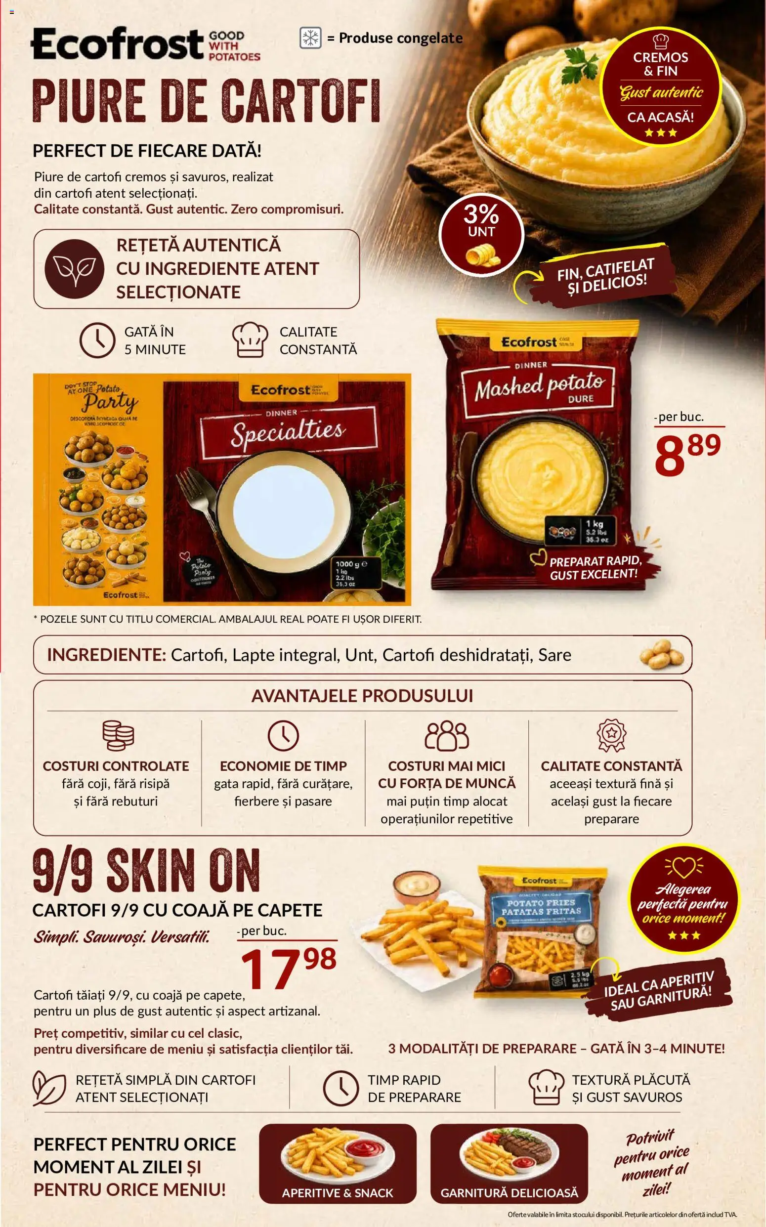 Noul catalog Selgros – valabil de la 04.09.2026 | Pagină: 8 | Produse: Zero, Mici, Lapte, Cartofi