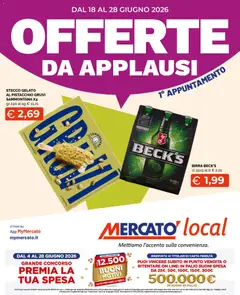 Anteprima del volantino Mercatò volantino Local valido a partire dal 18.06.2026