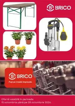 Ofertele Brico Depot valabile de la 15.10.2026