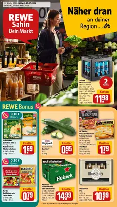Rewe Prospekt Frankfurt / Sachsenhausen-Nord ab 27.07.2026 gültig
