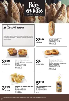 Monoprix - Prévisualisation de Monoprix catalogue valide à partir de 30/06/2026 | Page: 22 | Produits: Noisette, Noisettes, Huile, Pain
