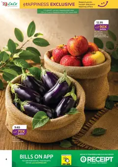 Preview of Lulu Hypermarket catalogue Happiness Week - Dubai & Northern Emirates valid from 16 Aug, 2026 | Page: 4 | Products: Apple, Vegetables, Eggplant