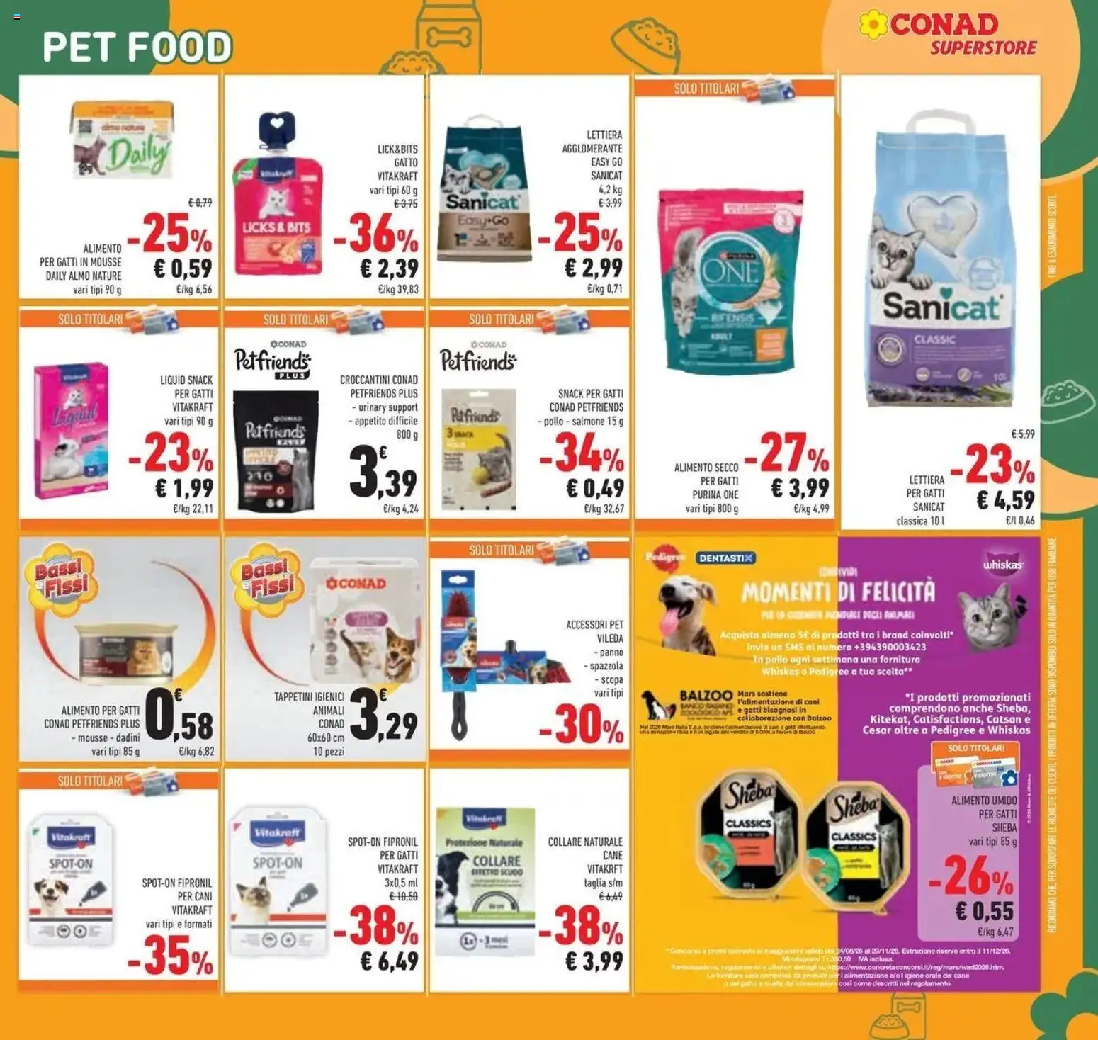 Anteprima volantino Conad dal 07/10/2026 prossima settimana | Pagina: 41 | Prodotti: Spazzola, Pollo, Salmone, Scopa
