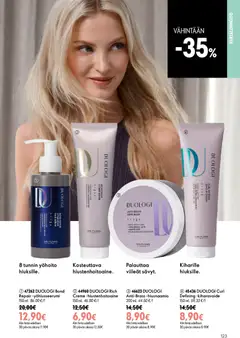 Oriflame-mainoslehti voimassa 15/07/2026 alkaen | Sivu: 123