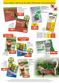 AlphaZoo akciós újság - amely érvényes a következő dátumtól: 11.05.2026 | Oldal: 3 | Termékek: Kullancsriasztó