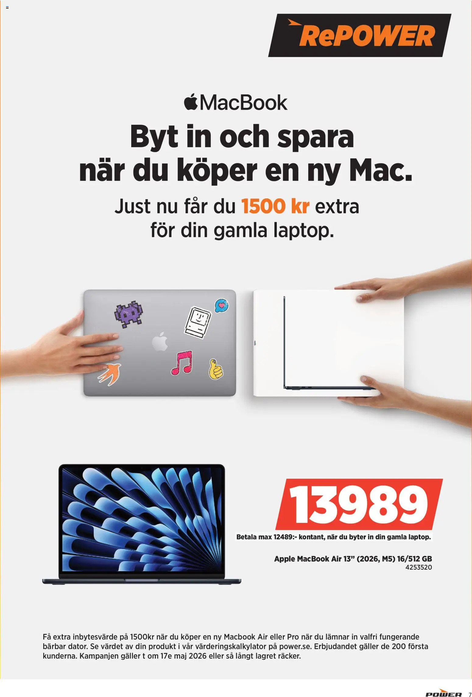 Power reklamblad aktuell från 04.05.2026 | Sida: 7