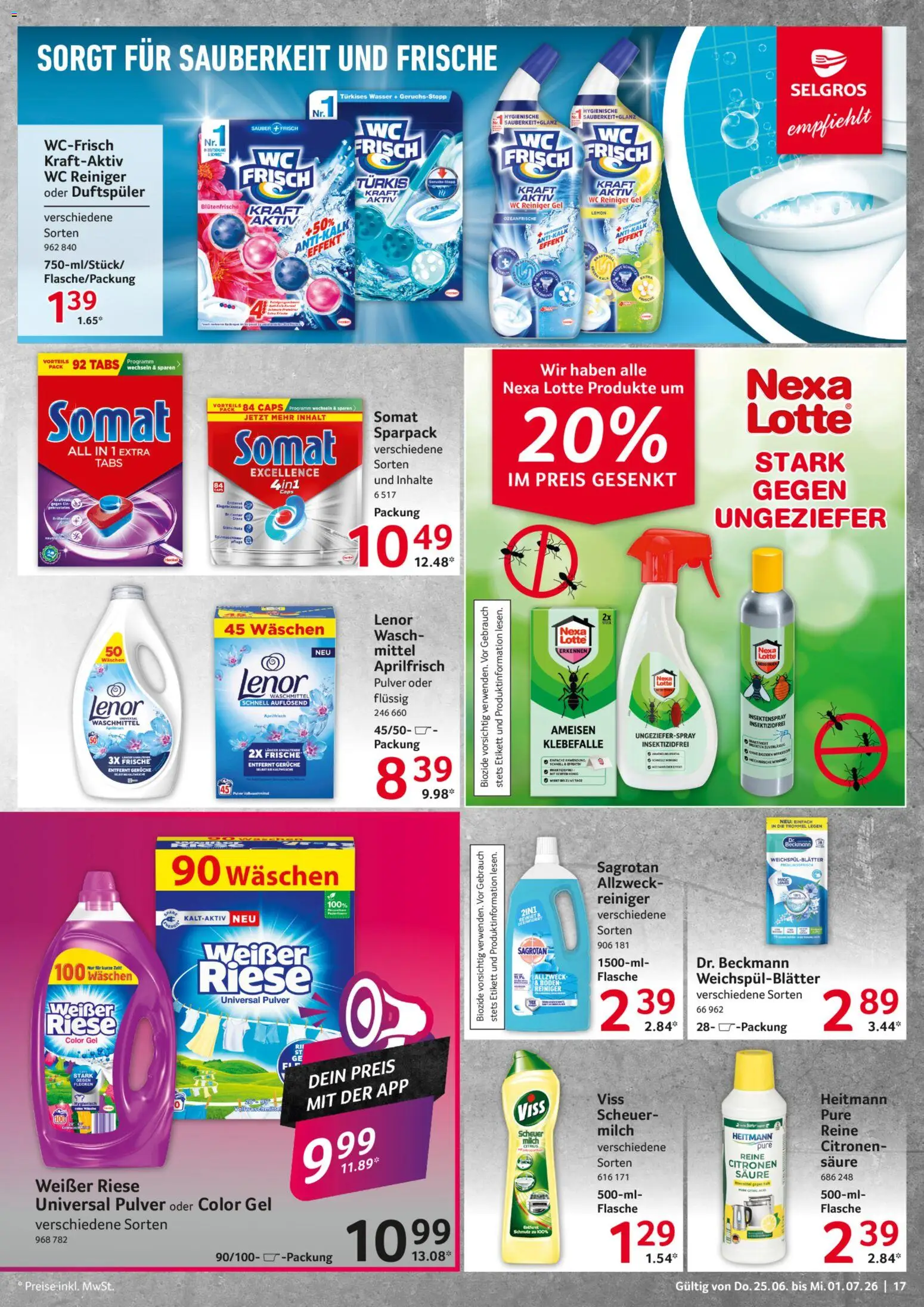 Selgros Prospekt – gültig ab 25.06.2026 | Seite: 17