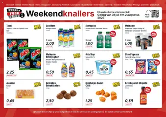 Budget Food folder - Weekendfolder - Voorbeeld van een folder van Budget Food, geldig van 31-07-2026