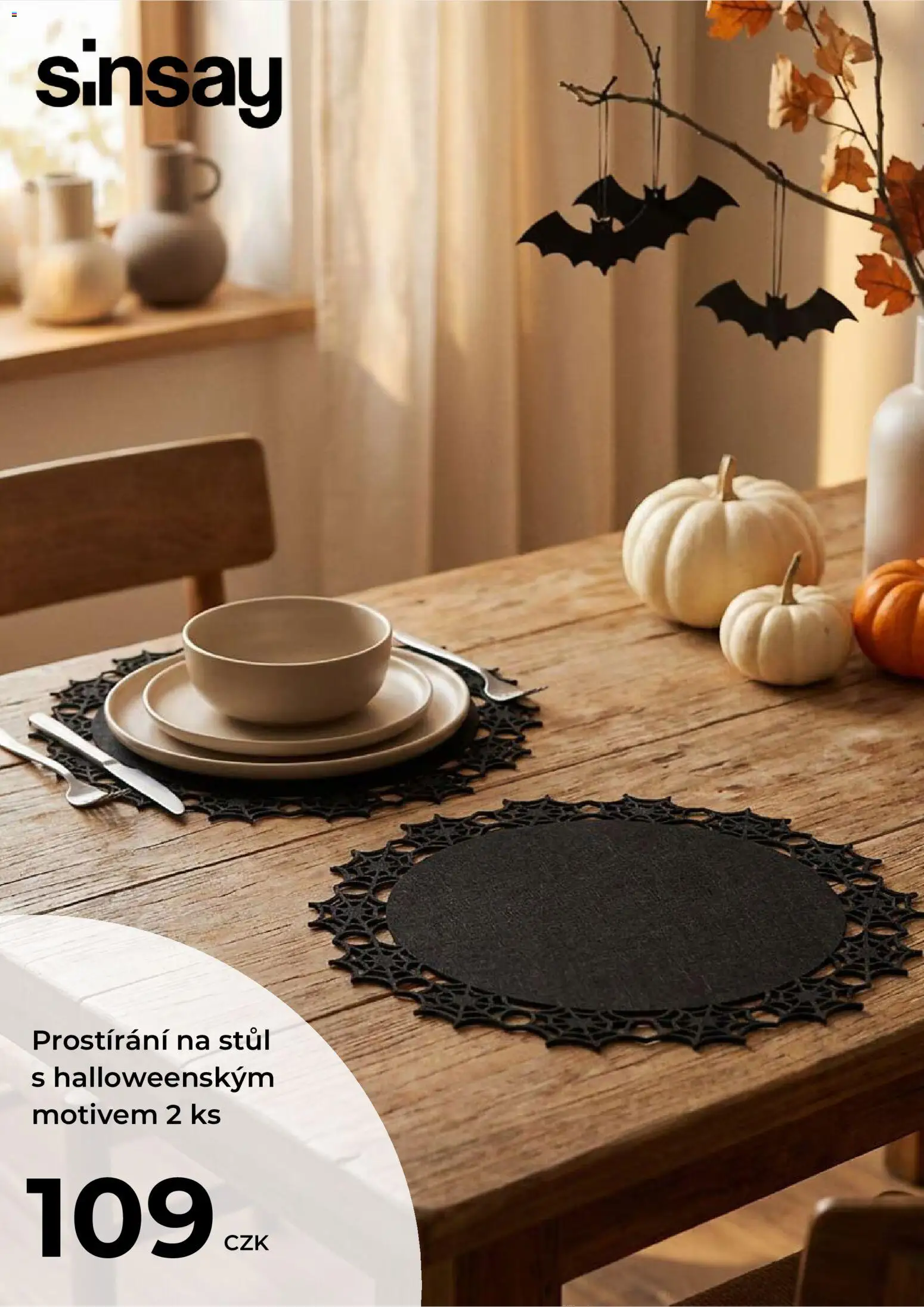 Sinsay leták od 06.10.2026 | Strana: 6 | Produkty: Prostírání, Prostírání na stůl, Stůl