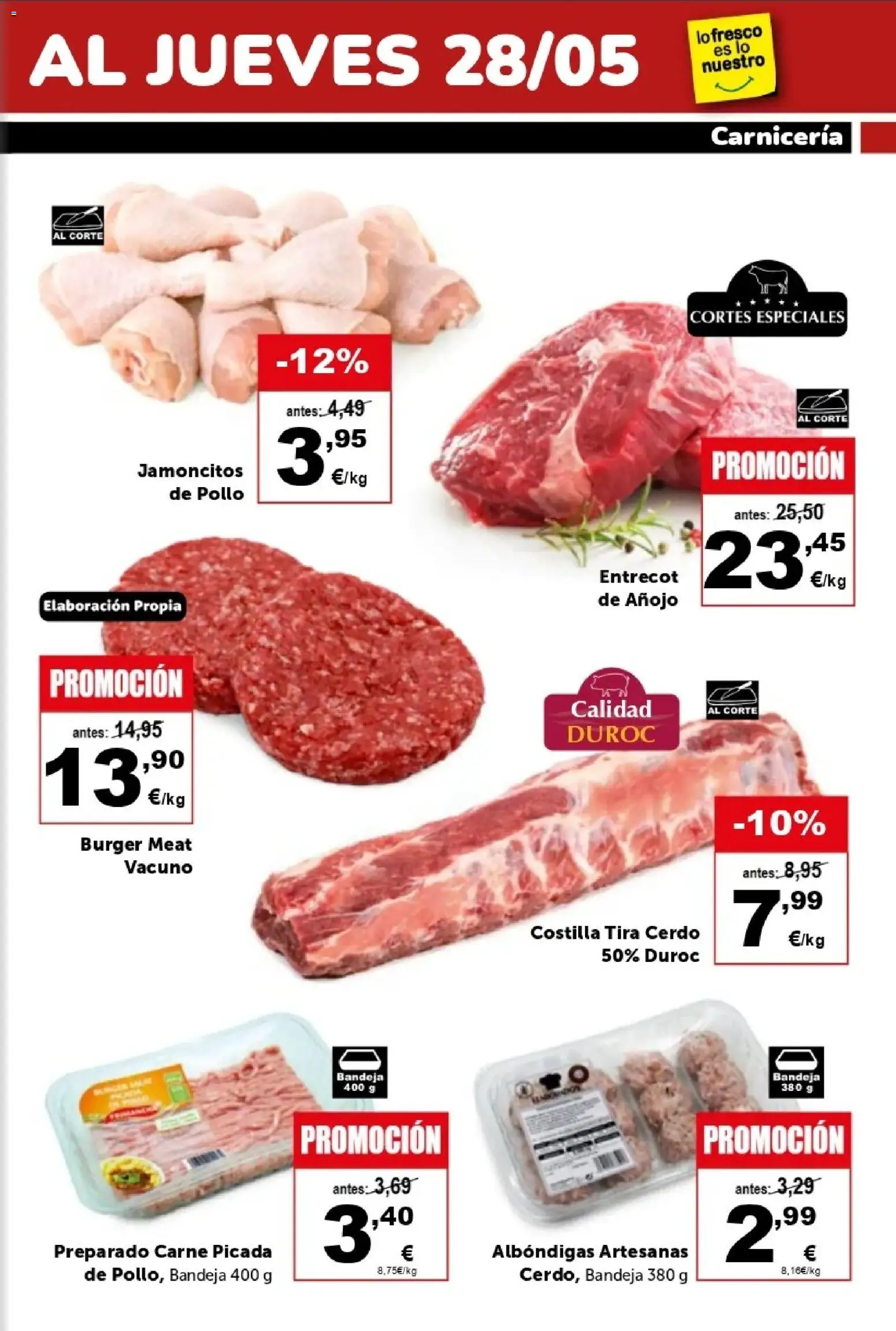Masymas folleto │ válido desde el 22.05.2026 | Página: 3 | Productos: Cerdo, Bandeja