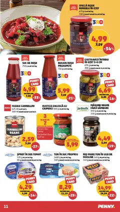 Ofertele PENNY valabile de la 29.07.2026 | Pagină: 11 | Produse: Ciuperci, Ulei, Roșii, Castraveți