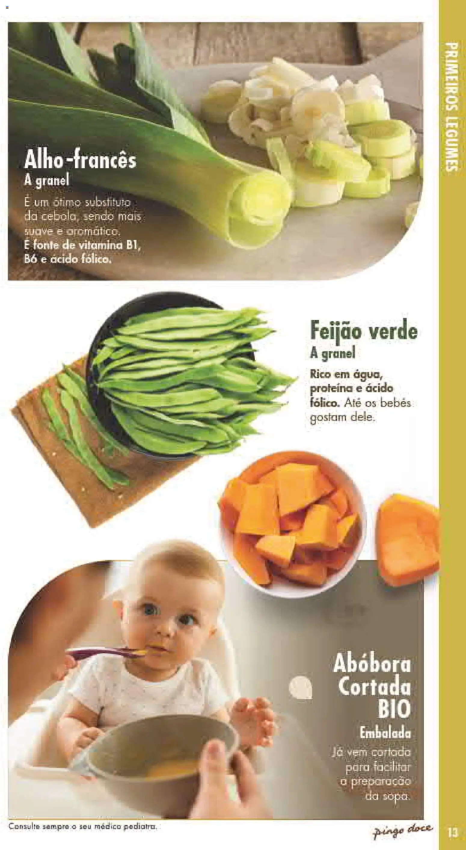 Pingo Doce Fruta e Legumes │ válido de 30/06/2026 | Página: 13 | Produtos: Abóbora, Proteina