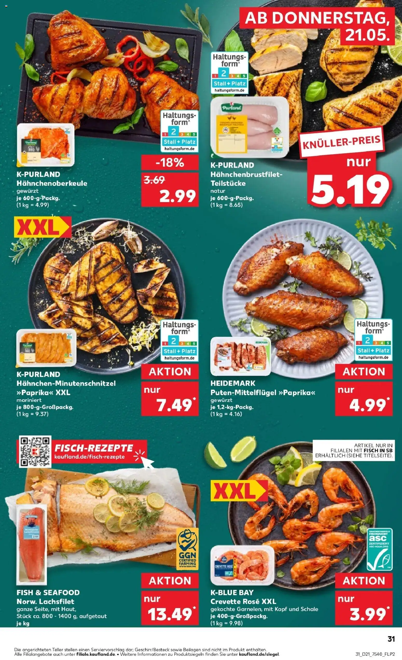 Kaufland Prospekt Lutherstadt Eisleben – gültig ab 18.05.2026 | Seite: 36 | Produkte: Fisch