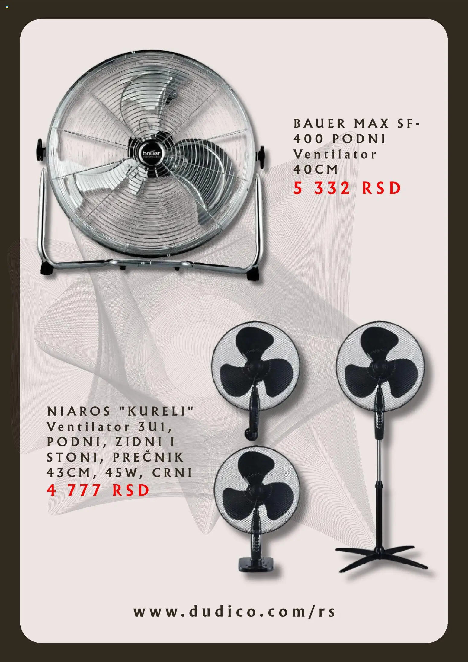 Dudi co. katalog - važi od 01.06.2026 | Strana: 2 | Proizvode: Ventilator