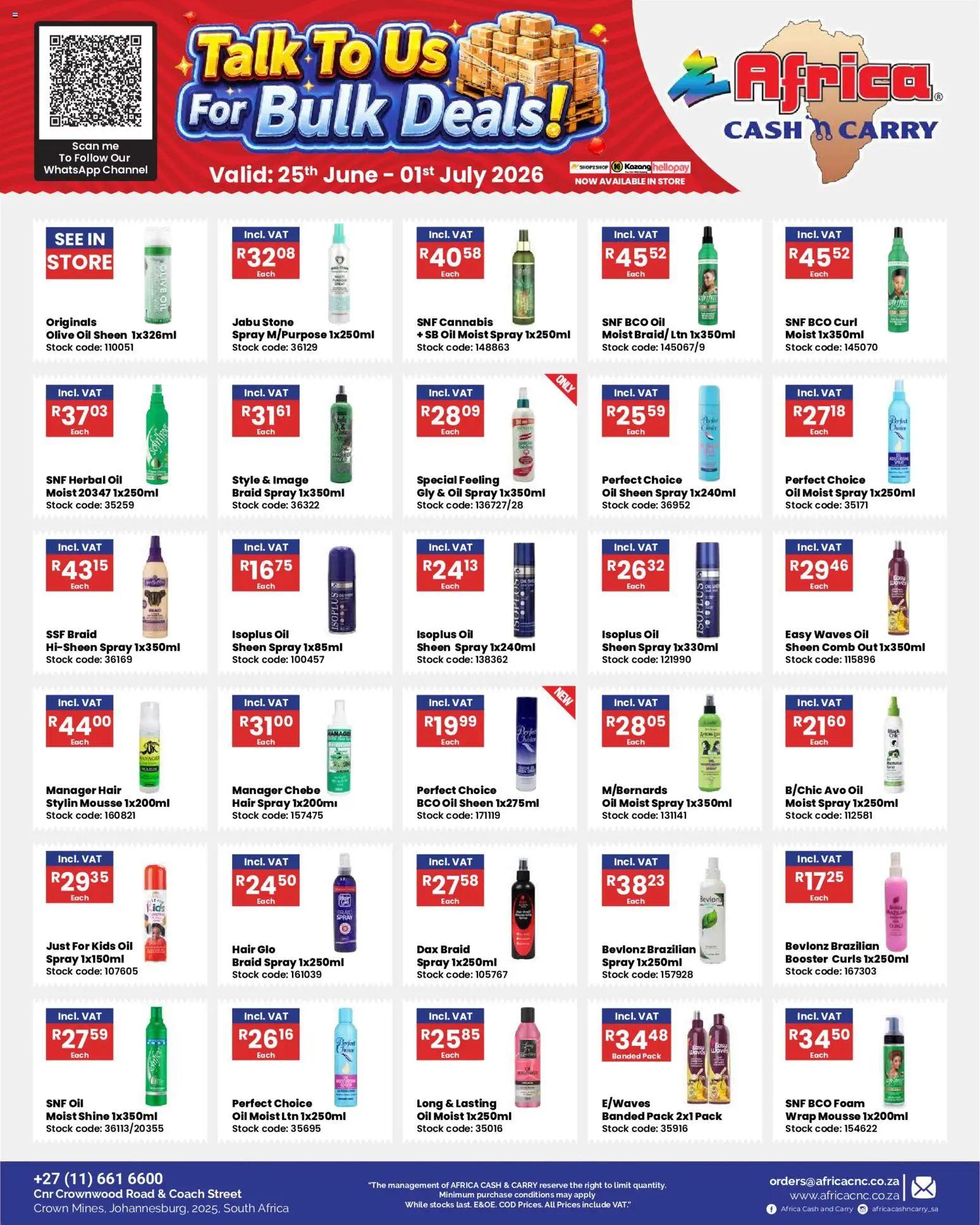 Africa Cash & Carry Africa Cash & Carry Specials Supermarkets Deals June 2026 — page 1 of 80