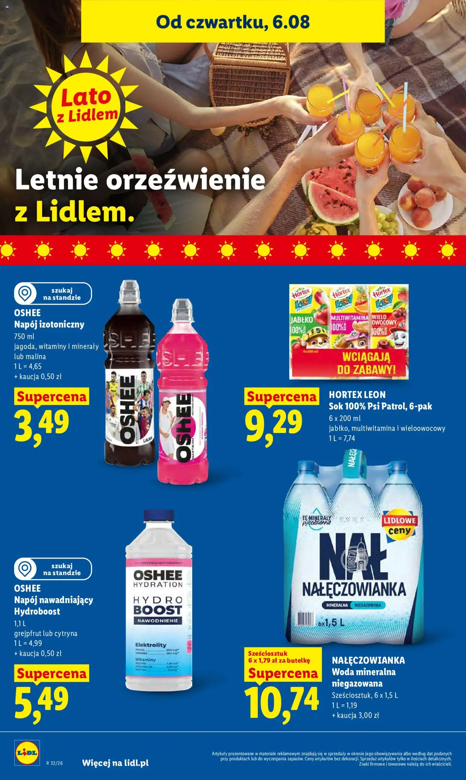 Lidl Polsko leták od 06.08.2026 | Strana: 68 | Produkty: Minerály