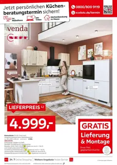 XXXLutz Küchenwelt ab 06.06.2026 gültig | Seite: 16 | Produkte: Einbauküche, Küche, Backofen, Video