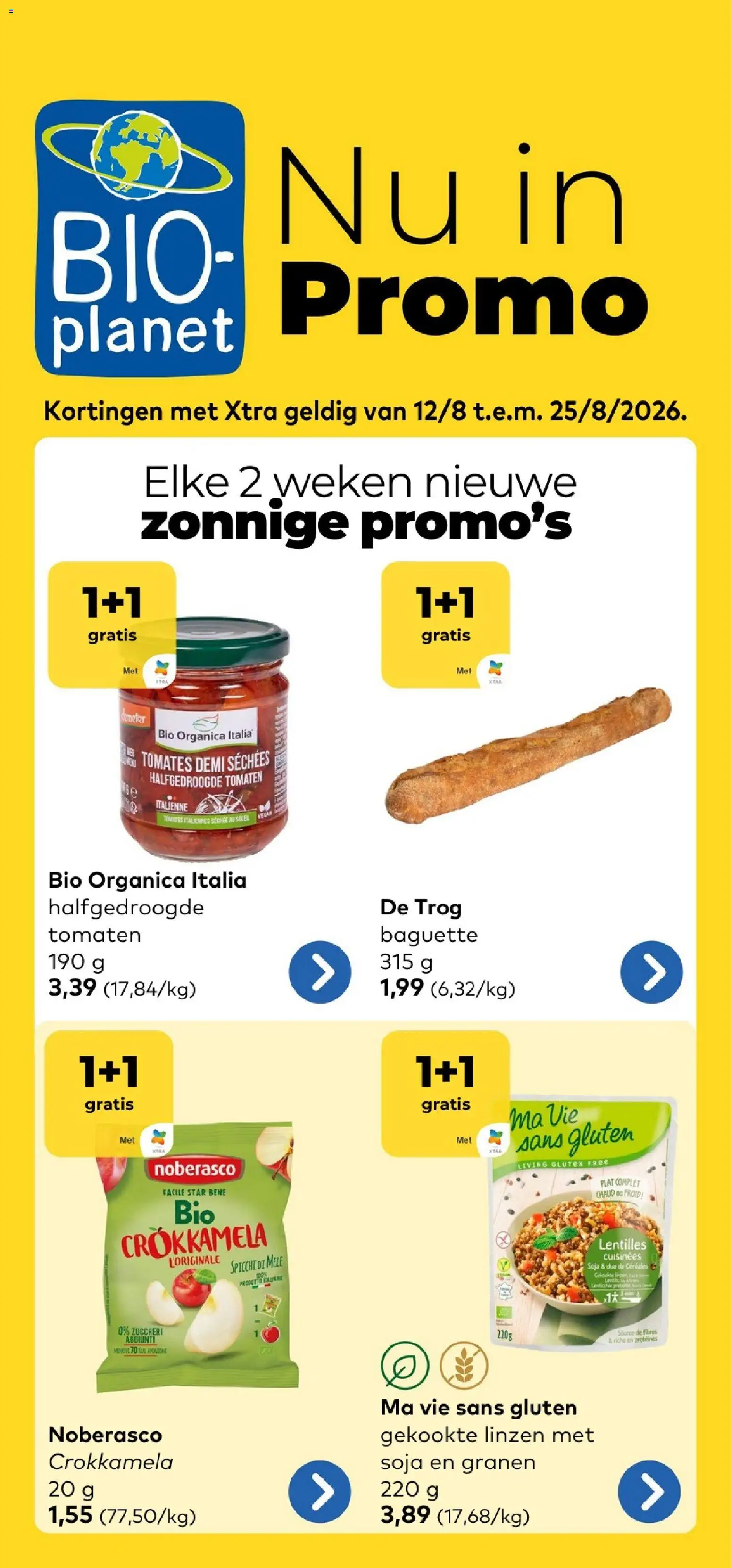 {H1} | Pagina: 1 | Producten: Tomaten, Baguette, Granen, Linzen