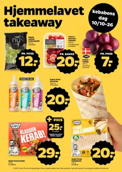 Netto - Tilbudsavis uge 42 gyldig fra 10/10/2026 | Side: 19 | Produkter: Kebab, Dressing, Cherry, Icebergsalat